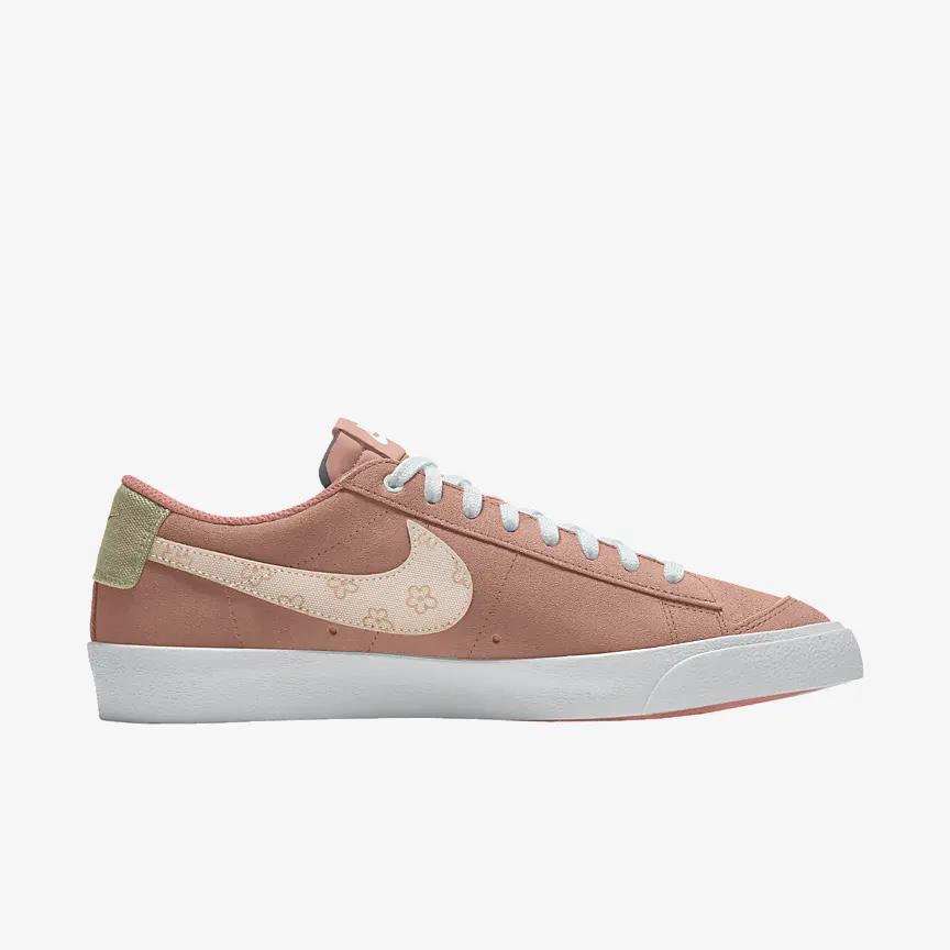 Giày Nike Blazer Low '77 By You Nam Hồng